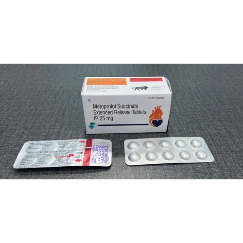 Metoprolol Succinate Extended Release Tablet 25 Mg Keep In A Cool & Dry Place