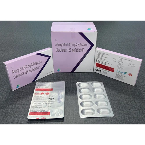 Amoxycillin 500Mg And Potassium Clavulanate 125Mg Tablets