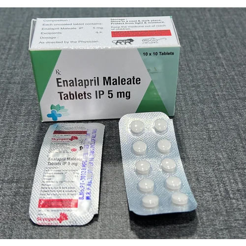 Enalapril Maleate Tablet I.P. 5Mg Keep In A Cool & Dry Place