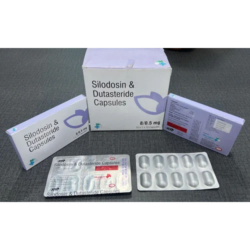 Silodosin 8mg - 0.5mg Capsules Keep In A Cool & Dry Place