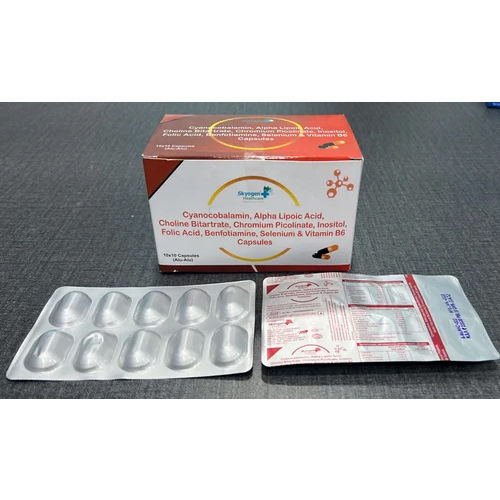 Cyanocobalamin Alpha Lipoic Acid Choline Bitartrate Chromium Picolinate Inositol Capsule