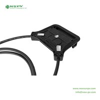 4 Rail Junction Box With Certificate IP68 Waterproof Solar Panel Junction Box With Diode 1500VDC  J Box Solar