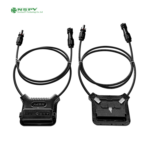 4 Rail Junction Box With Certificate IP68 Waterproof Solar Panel Junction Box With Diode 1500VDC  J Box Solar