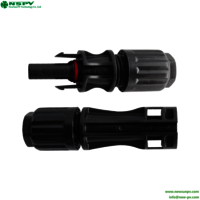 TUV Certified IP68 Waterproof Solar Cable Connectors 1500VDC 2.5mm, 4mm, 6mm, 10mm PV Cable Connectors