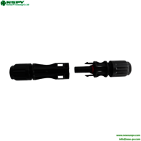 TUV Certified IP68 Waterproof Solar Cable Connectors 1500VDC 2.5mm, 4mm, 6mm, 10mm PV Cable Connectors