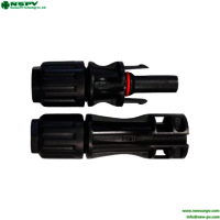 TUV Certified IP68 Waterproof Solar Cable Connectors 1500VDC 2.5mm, 4mm, 6mm, 10mm PV Cable Connectors