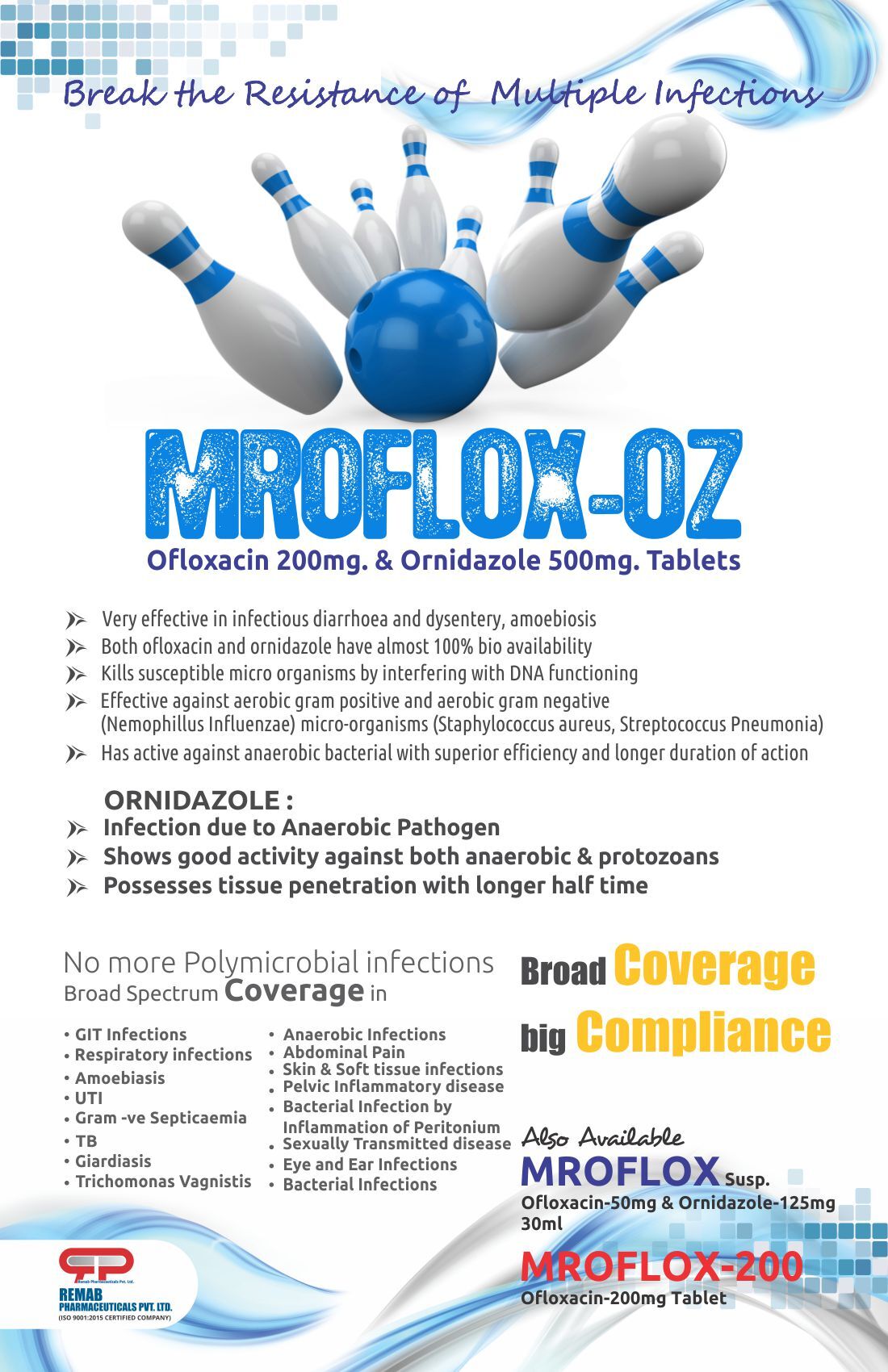 Ofloxacin 200 MG Tablets IP
