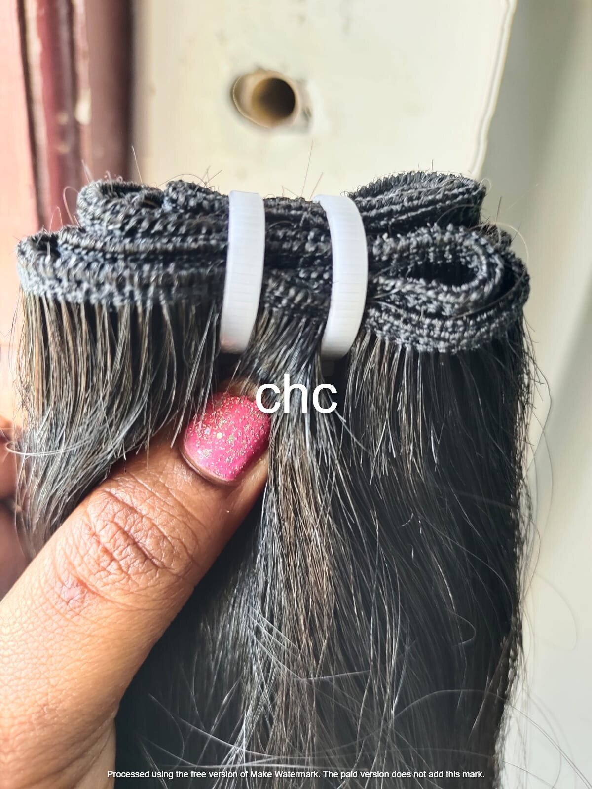 100% Natural Hair Raw Double Weft Remy Cuticle Aligned Straight hair extensions