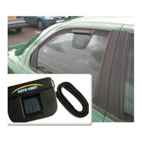 Solar Car Ventilator - Customized Material, Customized Size, Black Color | Durable Design And Stringent Quality Assurance