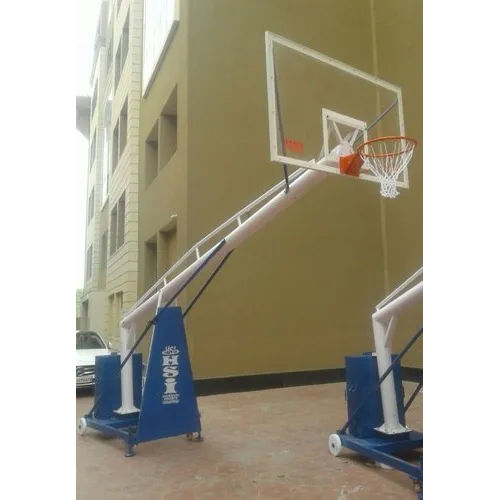 Mild Steel Basketball Pole With Acrylic Back Board