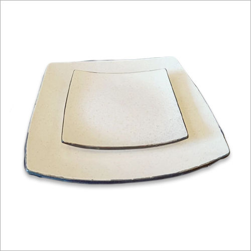 Ceramic Stoneware Square Plate