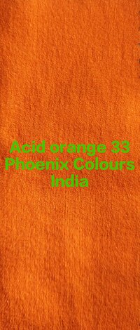 Acid Orange 33 Dye