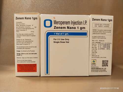 Meropenem Inj - Drug Type: Injection