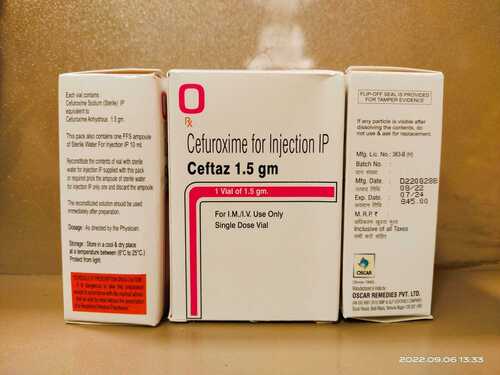 Cefuroxime Sodium - Drug Type: Injection