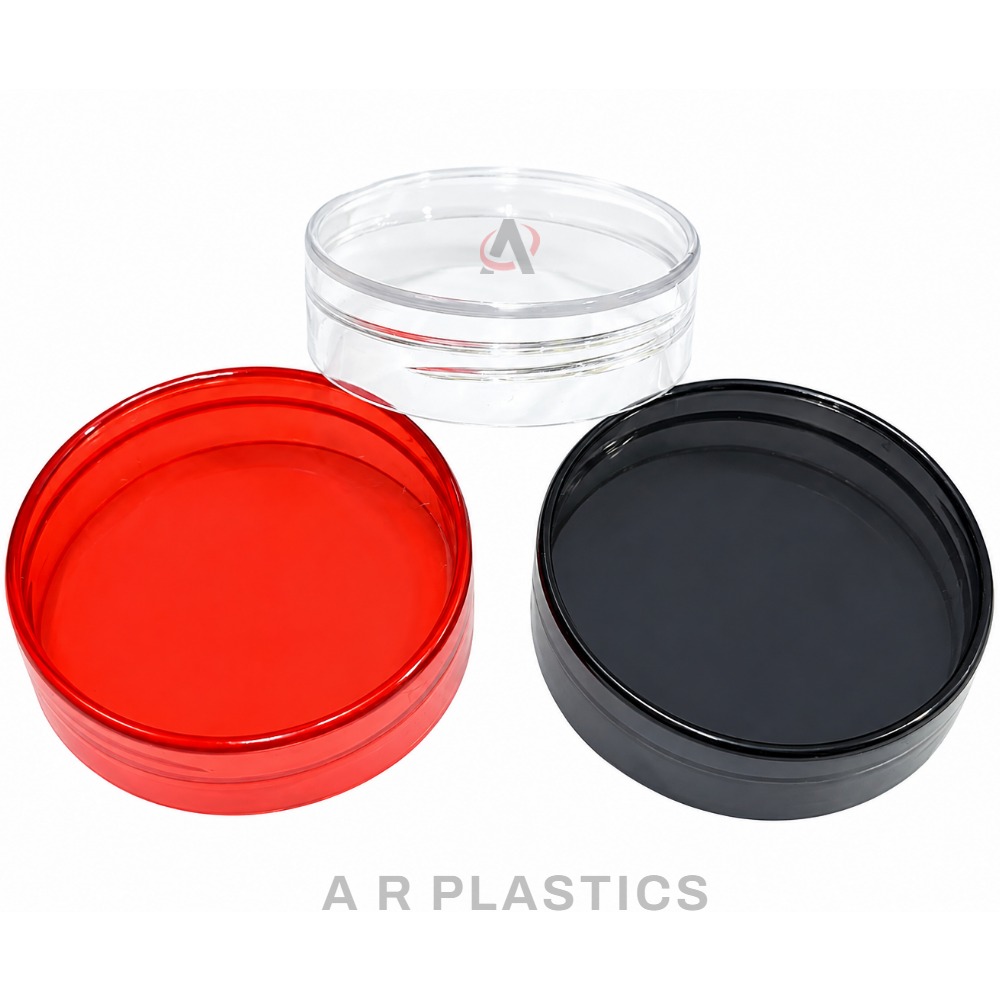 53 MM PET Cap - Plastic, 53 Millimeter Diameter, Various Colors Available | Screw Cap for Jars, Lightweight, Customizable, High Strength