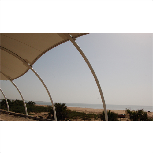 Ghoghla Beach Walk Way Tensile Structure Service