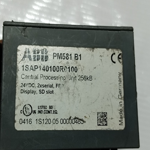 ABB PM581 B1 1SAP140100R0100 PLC MODULE