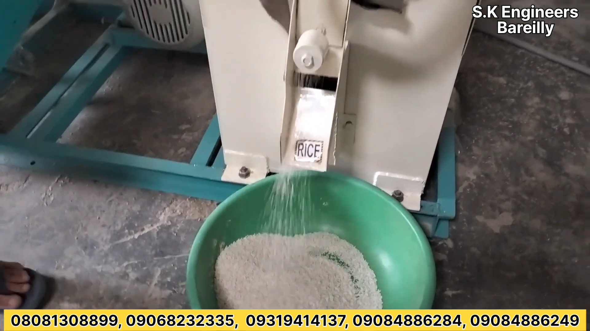 2 in 1 Flour and rice pulverizer