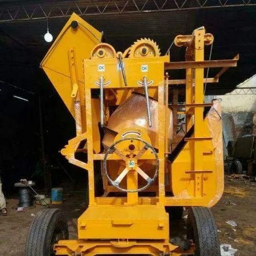 Kapmix Concrete Mixer Machine With Hopper And Lift