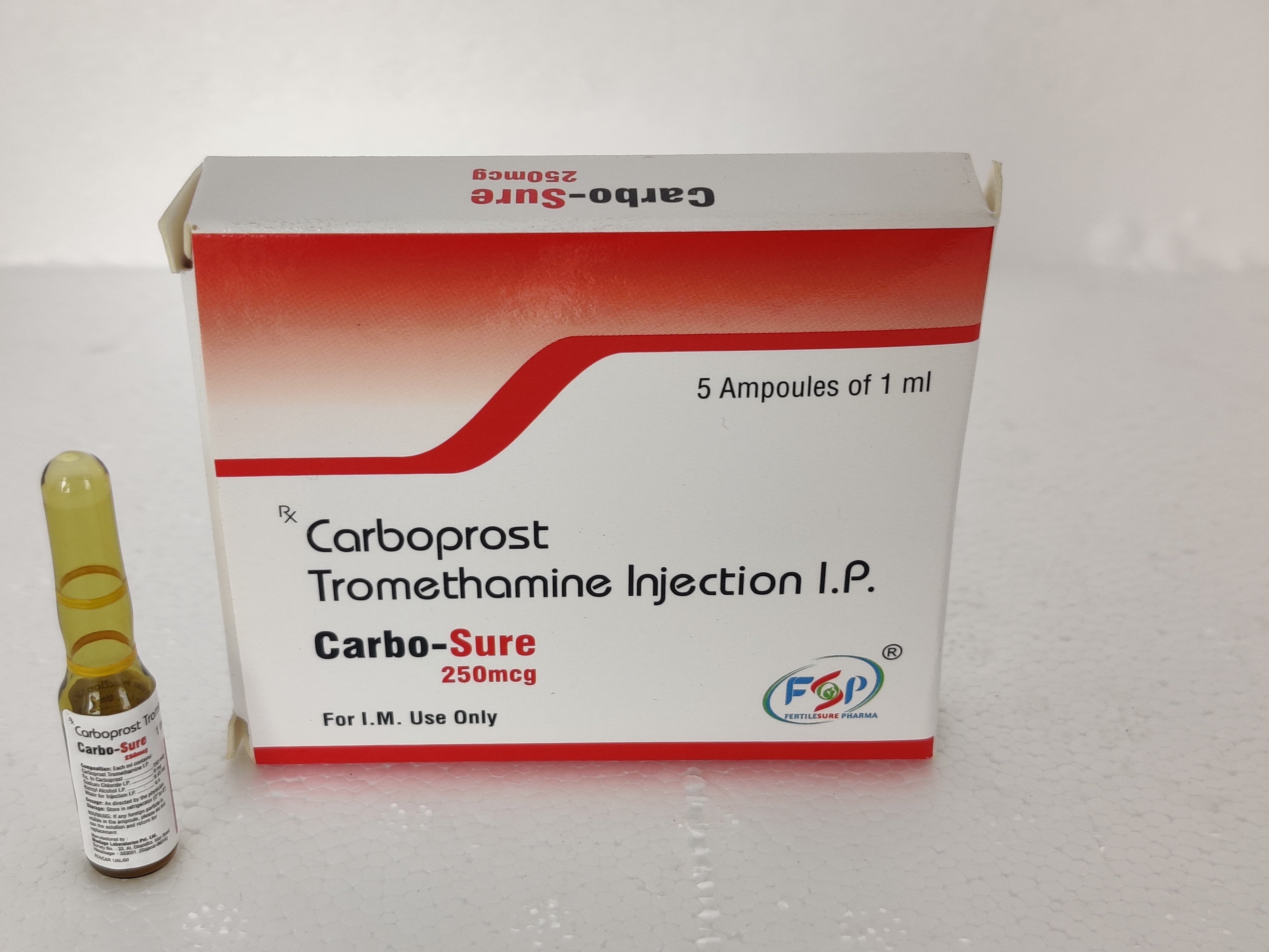 Carbo Sure 250 mcg Injection Carboprost tromethamine injection 250mcg