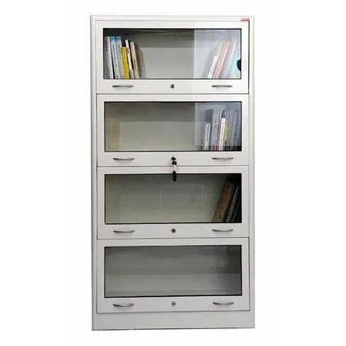 Easy To Clean Mild Steel Library Bookcase