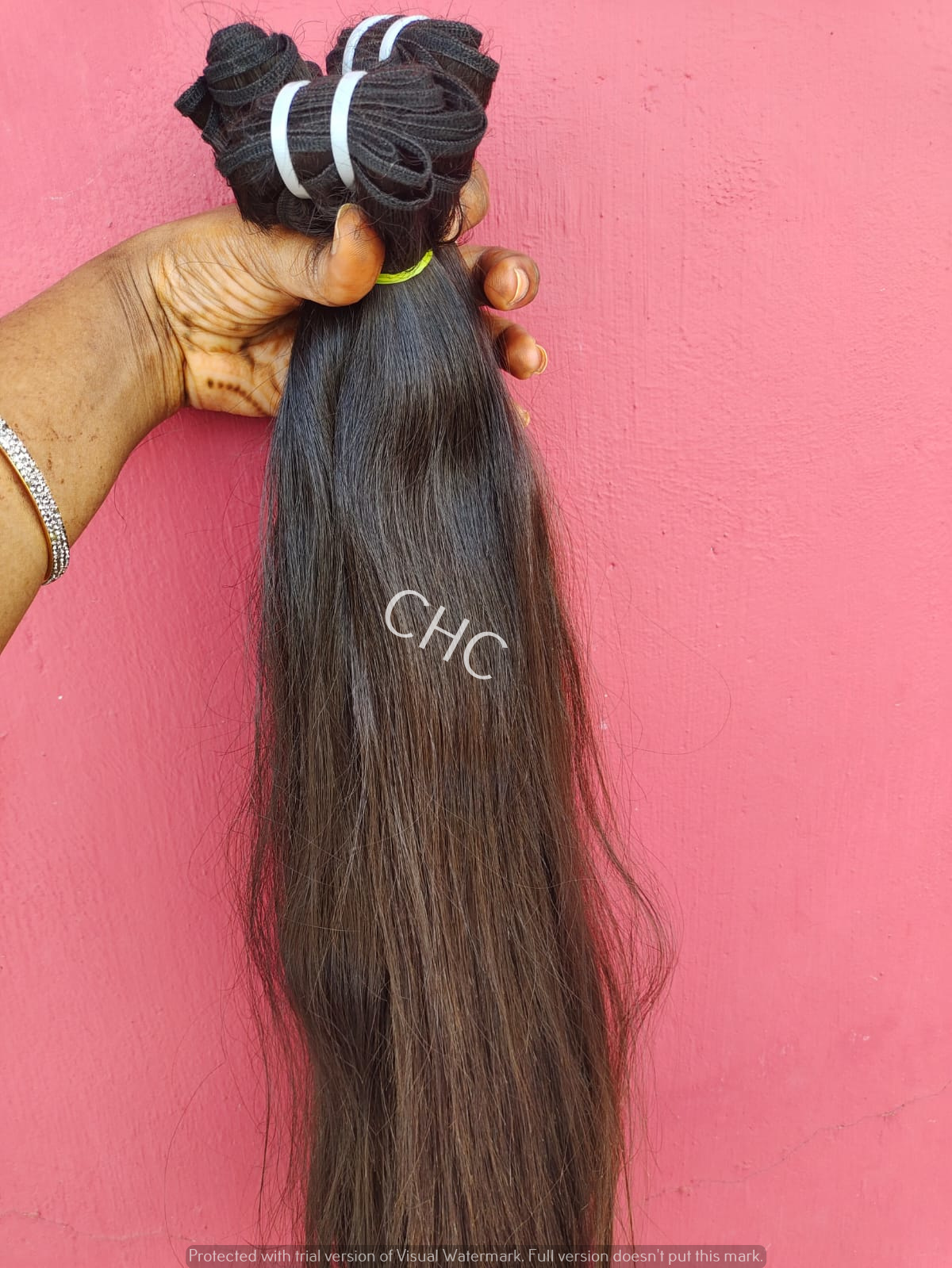 Bouncy And Soft Straight Indian Human Hair Extensions