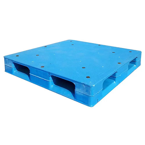 Grey Hdpe Reversible Plastic Pallets