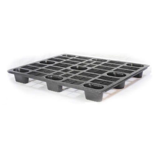 SIP-M4-1208NE Export One Way Cargo Plastic Pallet Non-Reversible Shipping Pallet