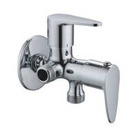 Jumbo 2 In 1 Angle Cock - Color: Silvar