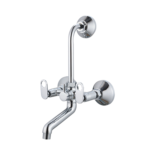 MINI OVAL WALL MIXER TELEPHONIC WITH L BEND