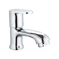 V-stone Pillar Cock - Color: Sliver