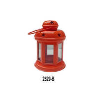 2529 hanging Metal Lantern Tea Light Candle Holder