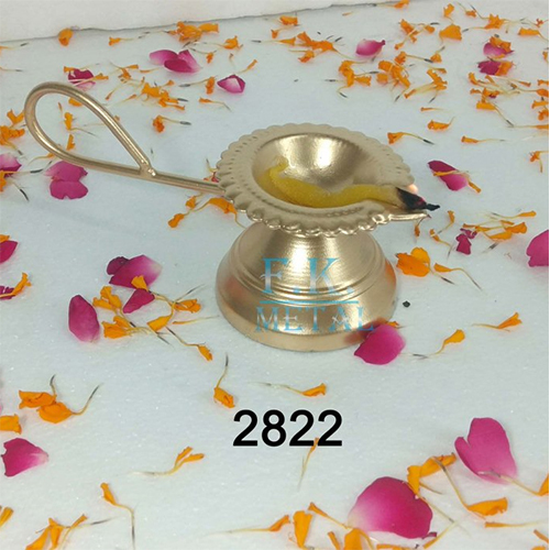 2822 Arti Pooja Diya Size: 6X25X25 Inch