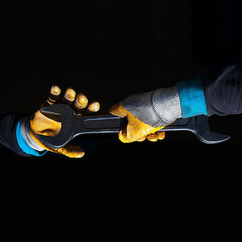 Multicolor Safety Gloves