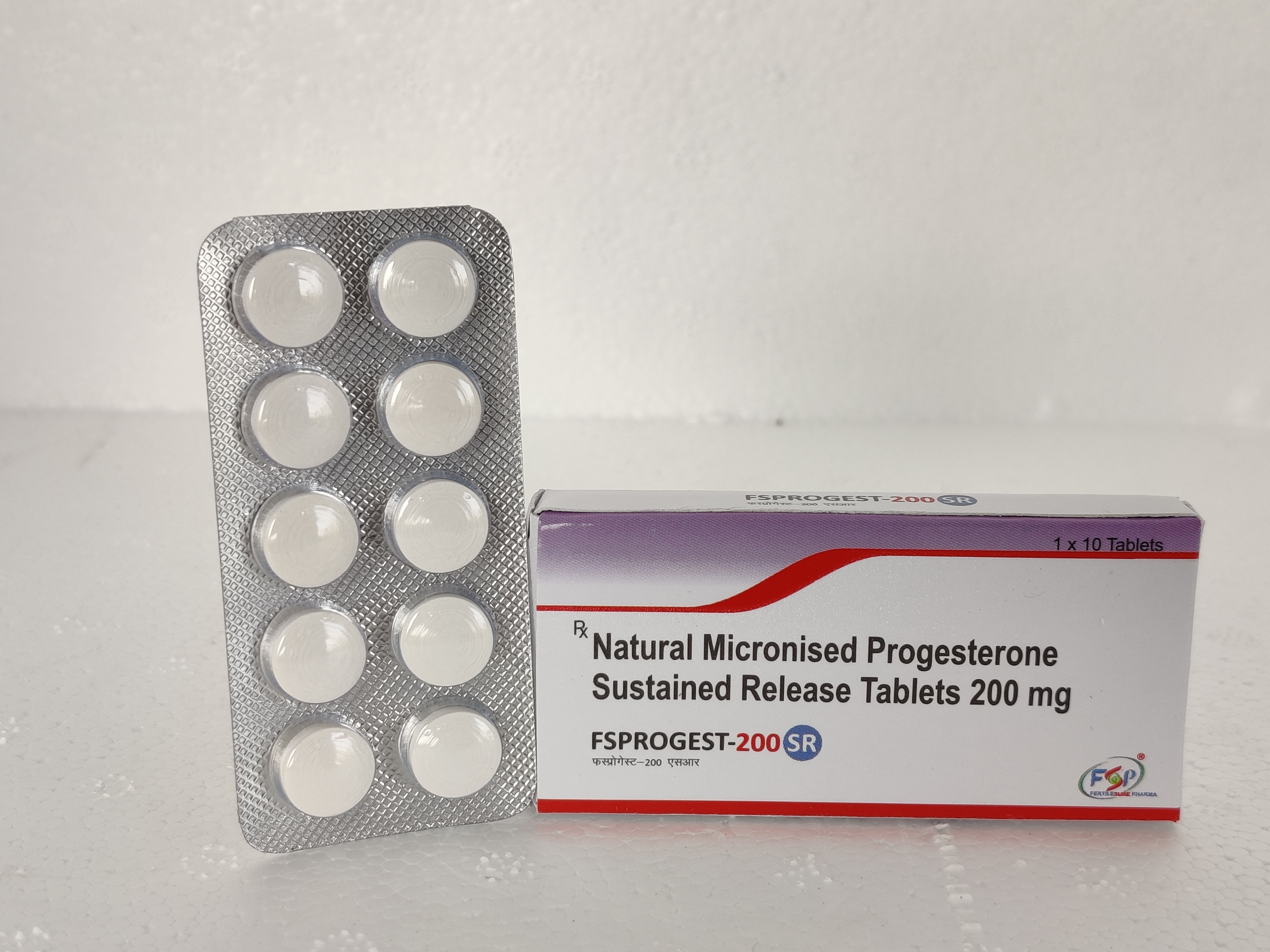 FSPROGEST SR 200 (Natural Micronized Progesterone SR tablet 200)
