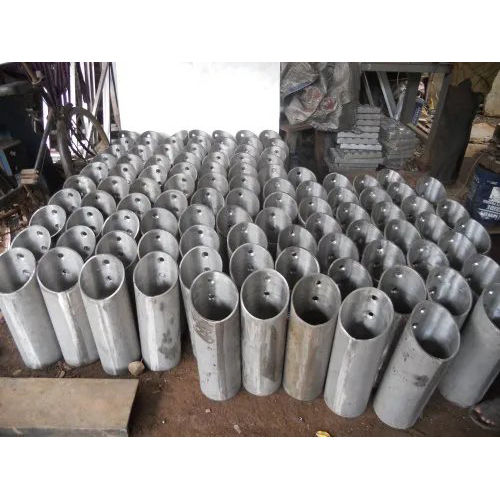 Silver Stainless Steel Post Barrel