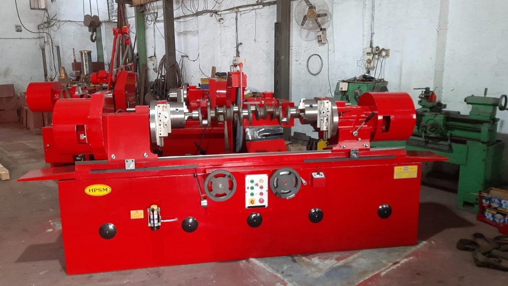 Red Crankshaft Regrinding Machine