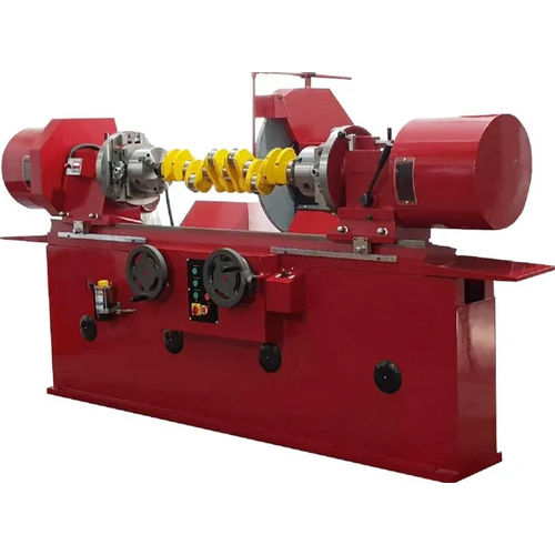 Crankshaft Grinder Machine - Electric Powered, Automatic Operation | Red Painted Finish, Industrial Usage, Warranty Included