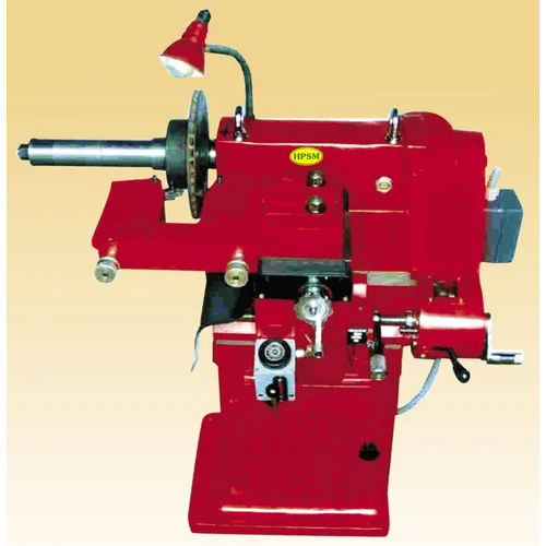 Brake Drum Machine - Cast Iron, 458 mm Capacity, Red Color | Semi Automatic, Electric Power Source, Painted Surface Treatment, Industrial Usage