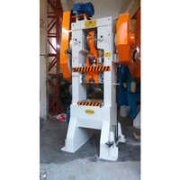 Orange And White H Frame Power Press