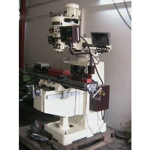 White Turret Milling Machine