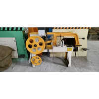 Power Hacksaw Machine - Mild Steel, 7 Inch Capacity | Yellow Color, Manual Operation, Hydraulic Power Source, Painted Finish, 1 Year Warranty