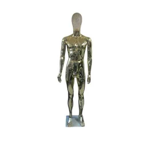 Male Chrome Golden Mannequin Age Group: Adults