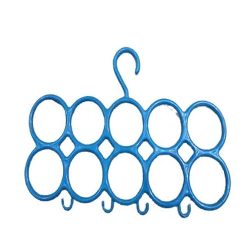 Blue Plastic Garment Hanger