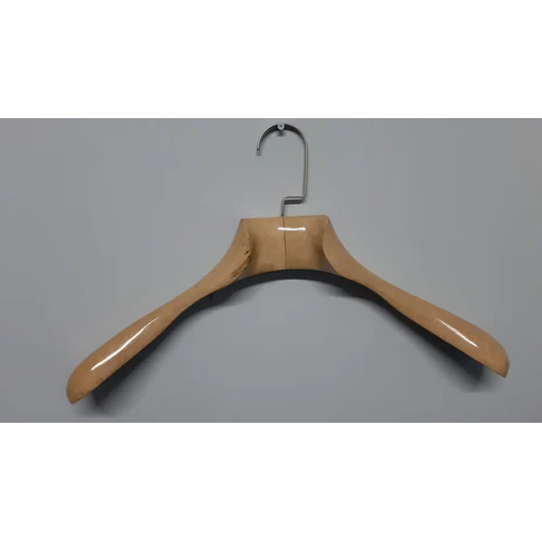 Wooden Cloth Hanger - High-Quality Wooden Material, Various Sizes Available, Brown Color Option | Durable, Lightweight Design for Easy Use and Storage