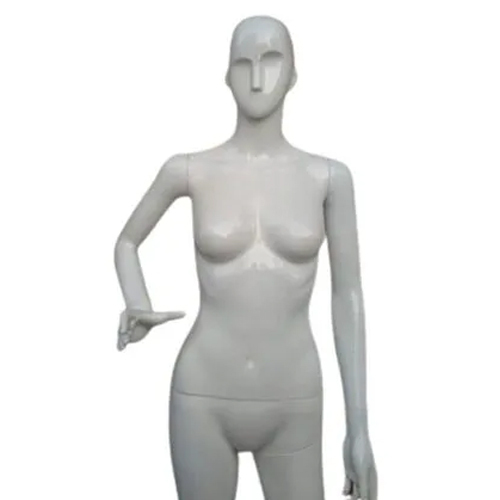 Glossy White Female Mannequin