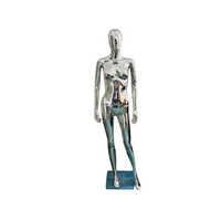 Ladies Silver Chrome Mannequin Age Group: Adults