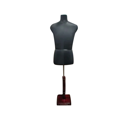 Male Dress Form Mannequin With Wooden Stand - Age Group: Adults