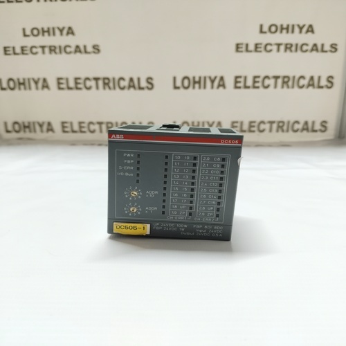 ABB DC505-P B4 1SAP220000R0001 PLC MODULE - Robust Industrial Grade Build, Advanced Control Logic Design | Seamless Integration with Automation Systems