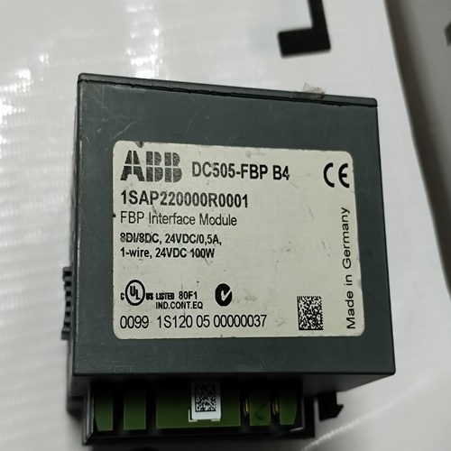 ABB DC505-FBP B4 1SAP220000R0001 PLC MODULE